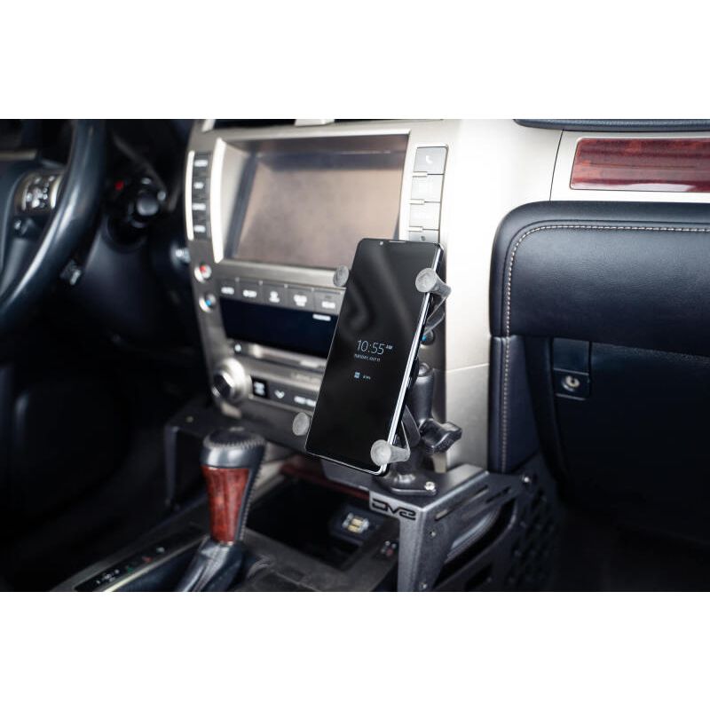 DV8 Offroad CCGX-02 2010 Lexus GX 460 Center Console Molle Panels & Digital Device Bridge