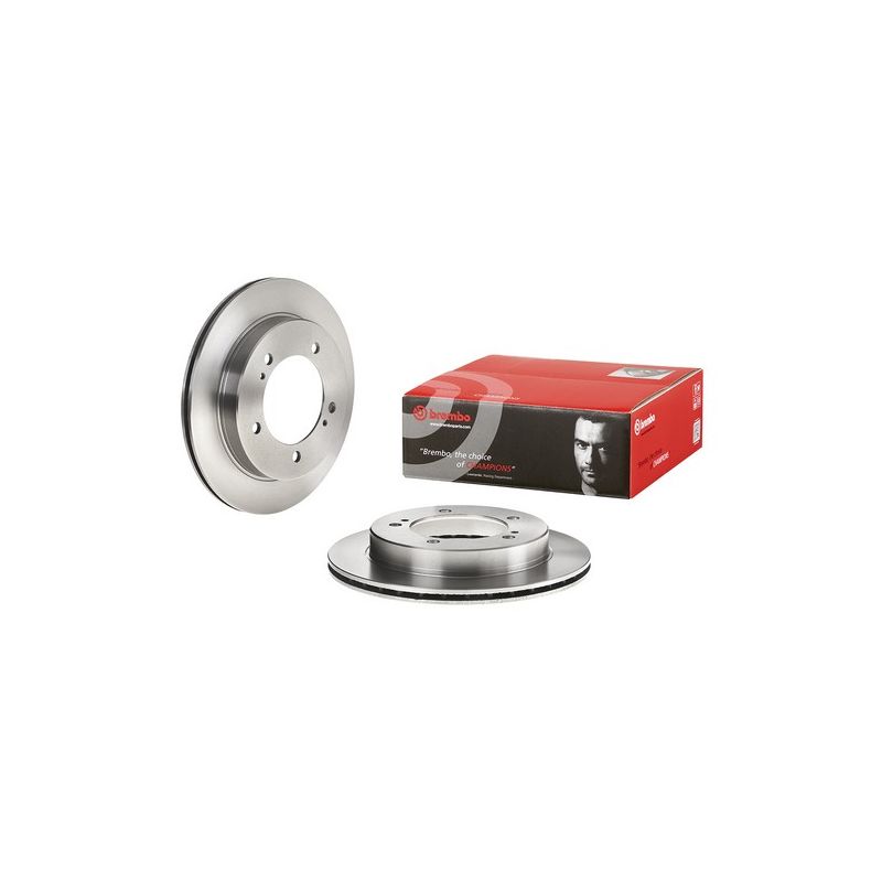 Brembo 09.6859.10 Premium Vented Brake Rotor