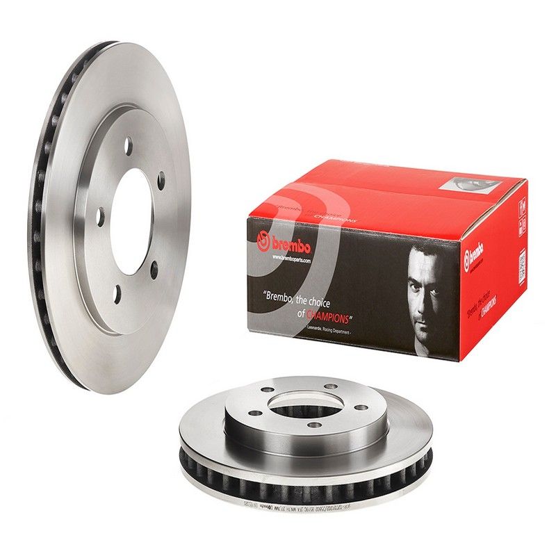 Brembo 09.7653.20 Premium Vented Brake Rotor