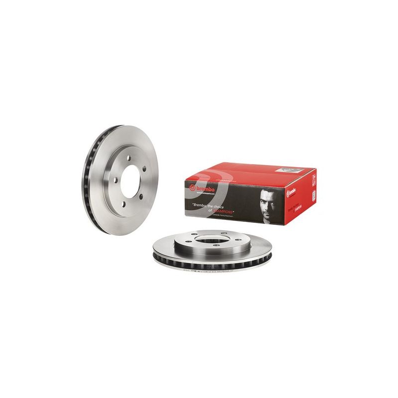 Brembo 09.7653.20 Premium Vented Brake Rotor
