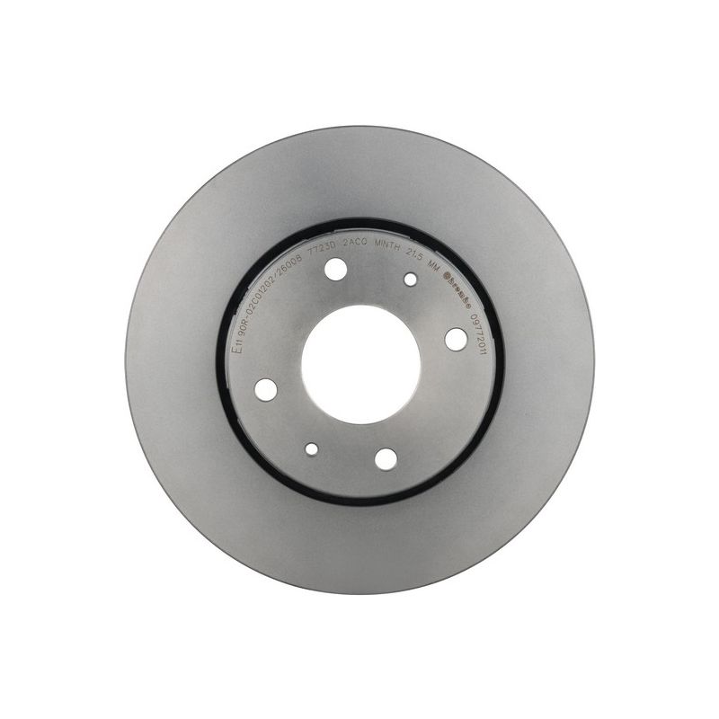 Brembo 09.7720.11 Premium Coated Vented Brake Rotor