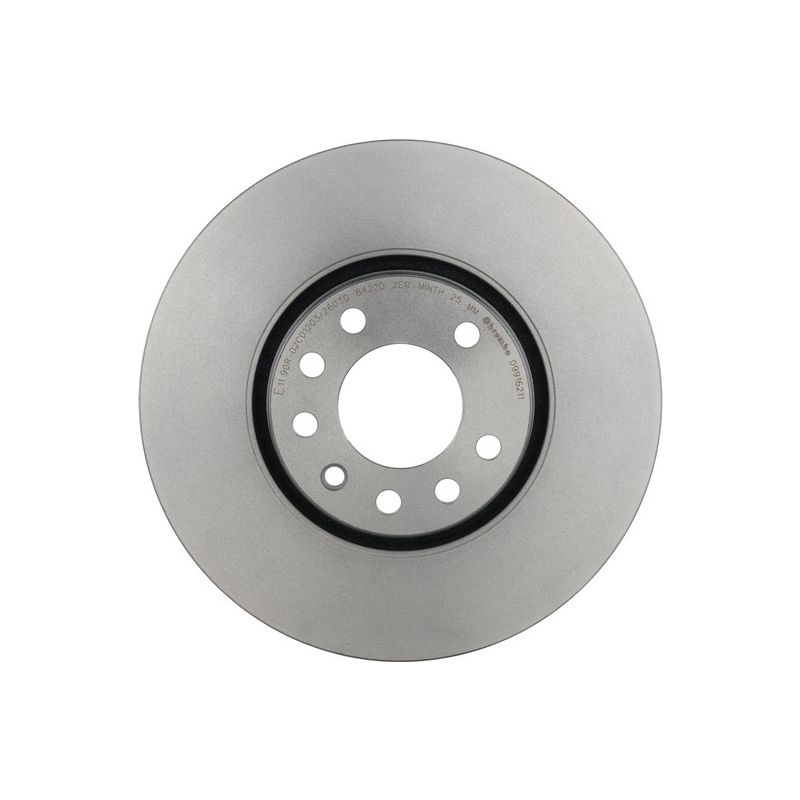 Brembo KT00797 Brembo ceramic brake pad and UV coated vented  brake disc kit