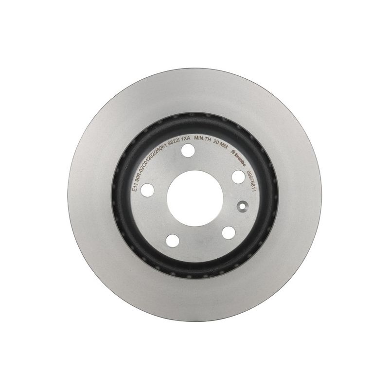 Brembo KT00624 Brembo ceramic brake pad and UV coated PVT  brake disc kit