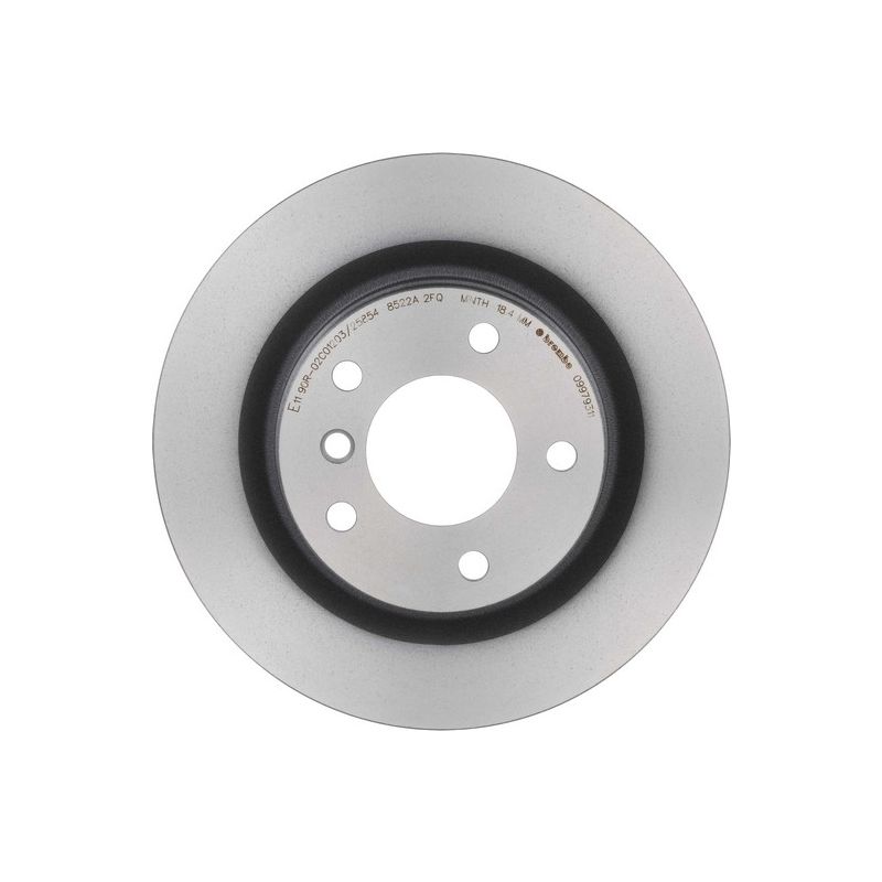 Brembo KT00B13 Brembo ceramic brake pad and UV coated vented  brake disc kit