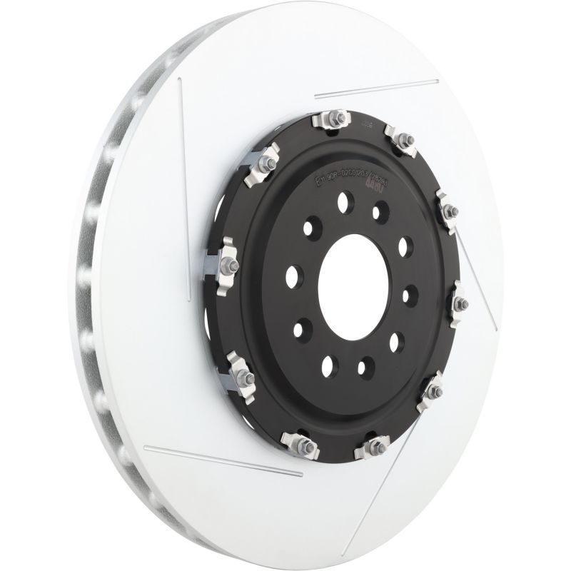 Brembo 09.B324.13 Premium Floating Two Piece UV Coated Vented Drilled And Slotted Brake Rotor