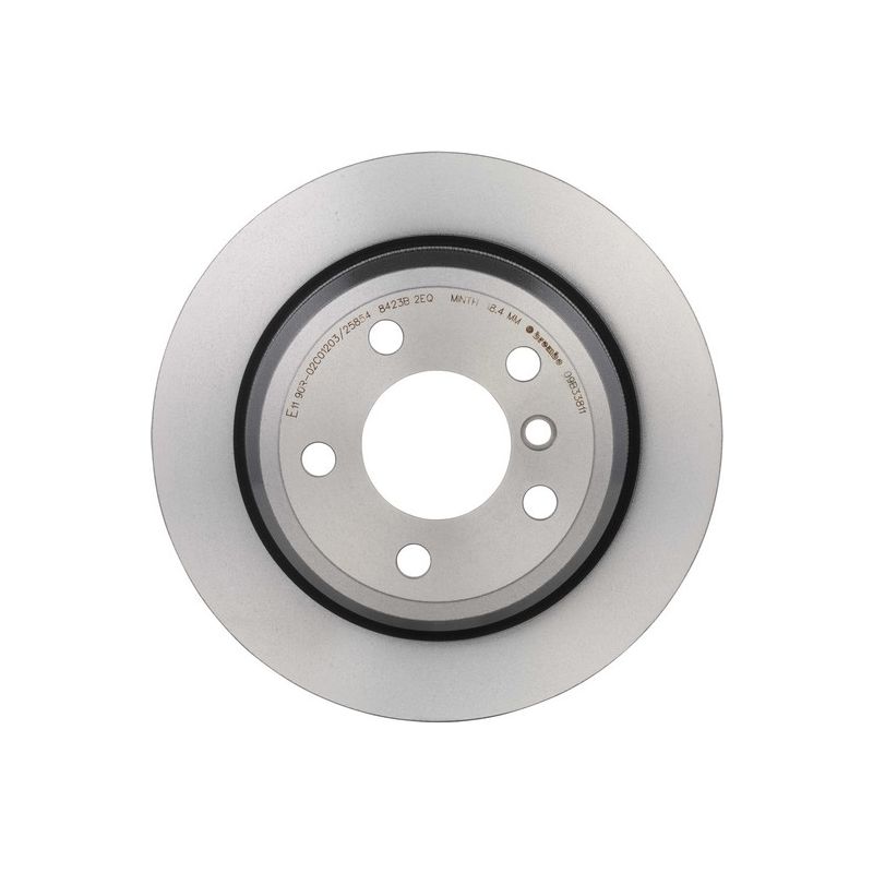 Brembo KT00B05 Brembo ceramic brake pad and UV coated vented  brake disc kit