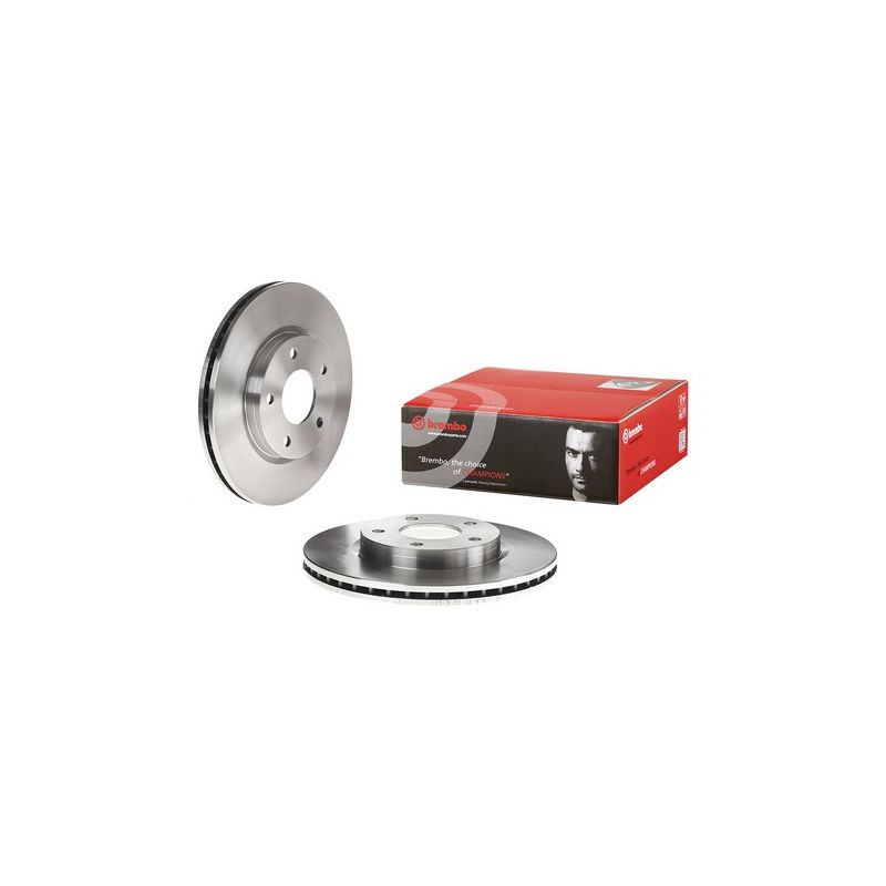 Brembo 09.B565.10 Premium Vented Brake Rotor