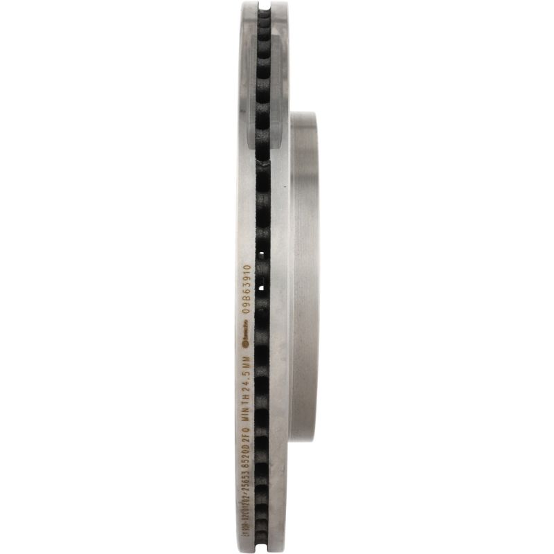 Brembo KT00851 Brembo ceramic brake pad and standard vented  brake disc kit