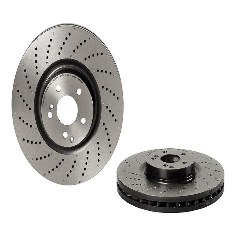 Brembo 09.B769.51 Premium UV Coated Front Brake Rotor