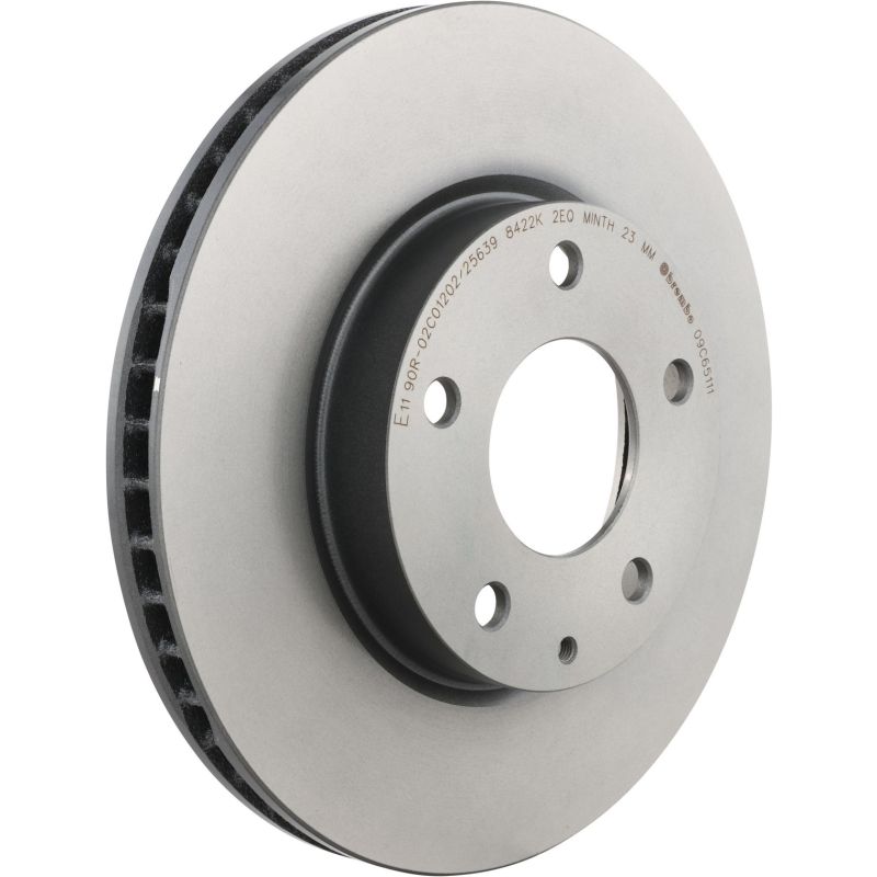Brembo KT00900 Brembo ceramic brake pad and UV coated vented  brake disc kit