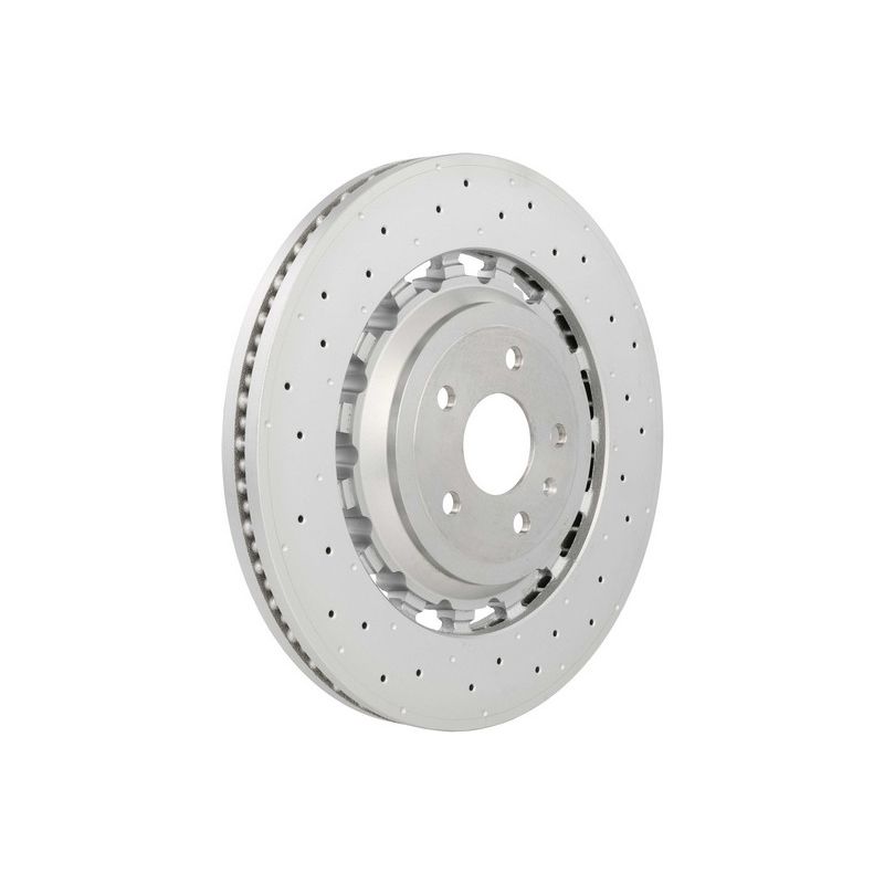 Brembo 09.D174.43 Premium Dual Cast Vented Drilled/Grooved UV Coated Brake Rotor