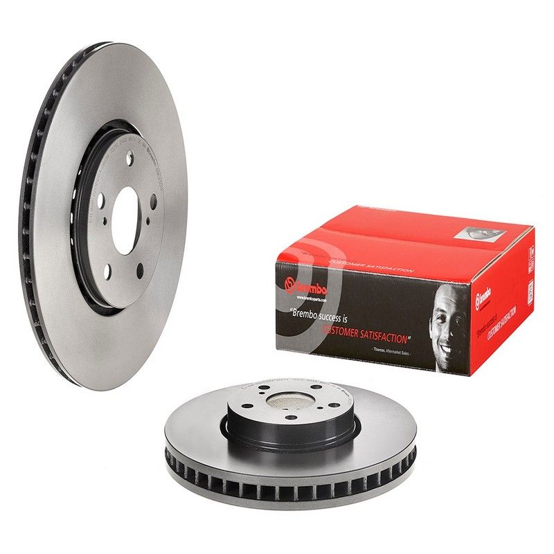 Brembo 09.E230.11 Premium Coated Vented Brake Rotor