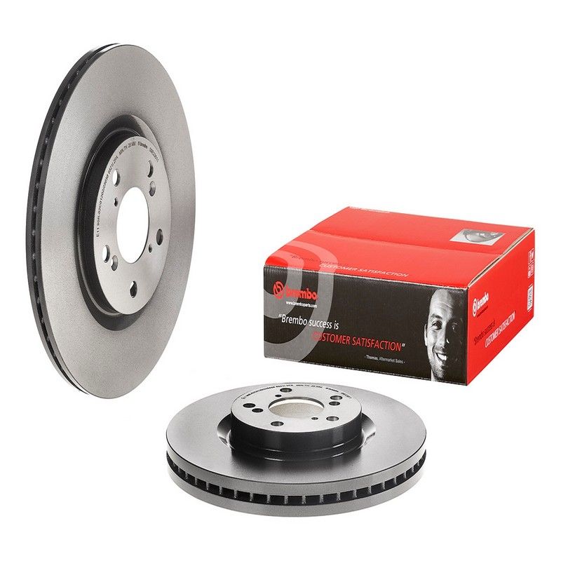 Brembo 09.E236.11 Premium Coated Vented Brake Rotor