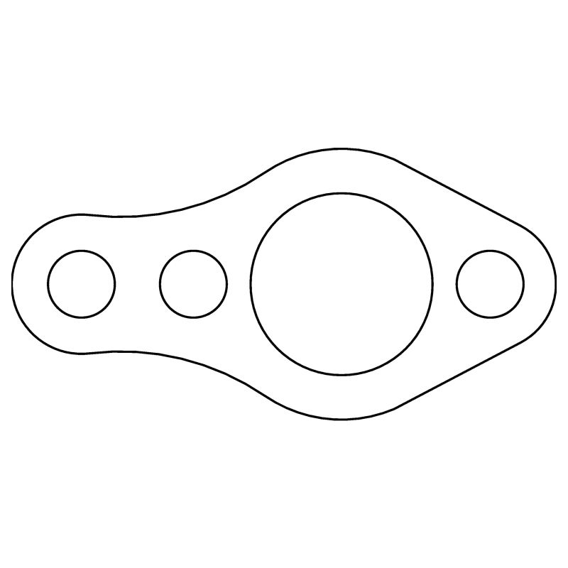 Cometic Gasket C15618 Cometic Chevrolet Gen-1 Small Block V8 .031in Fiber Water Pump Mounting Gasket