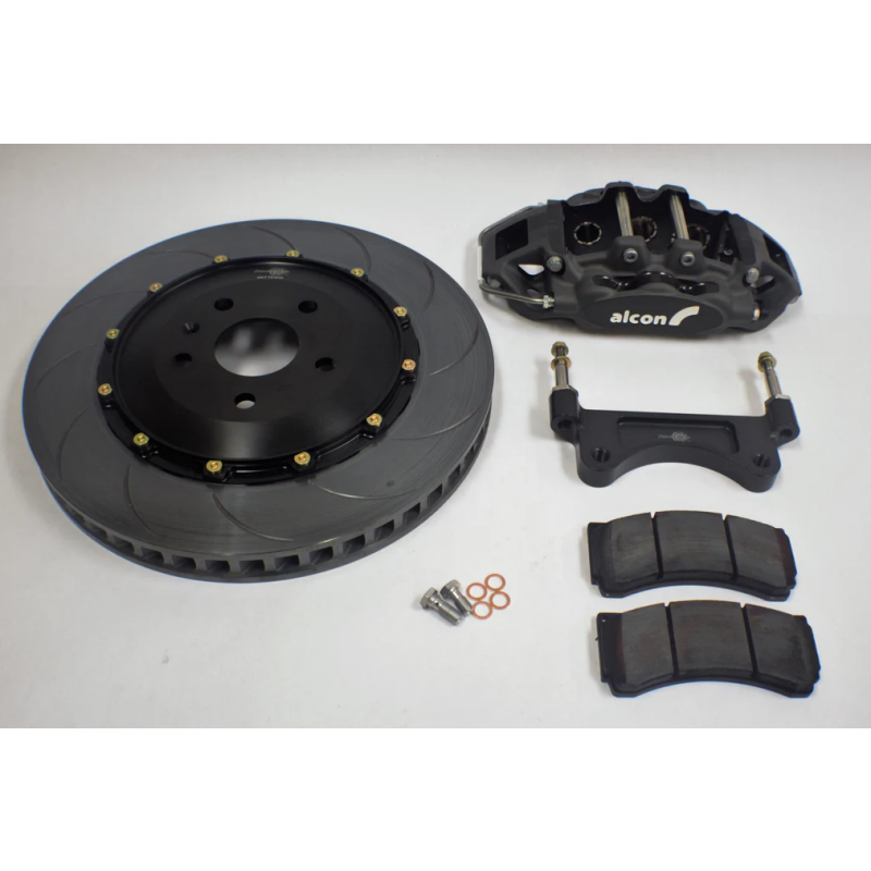 Alcon BRK.200526 Chevrolet Corvette C8 (OEM Wheels) 6 Piston 380x36mm Front Street Kit - Anodized