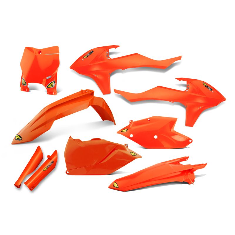 Cycra 1CYC-9317-22 16-18 KTM 125 SX Powerflow Body Kit - Orange