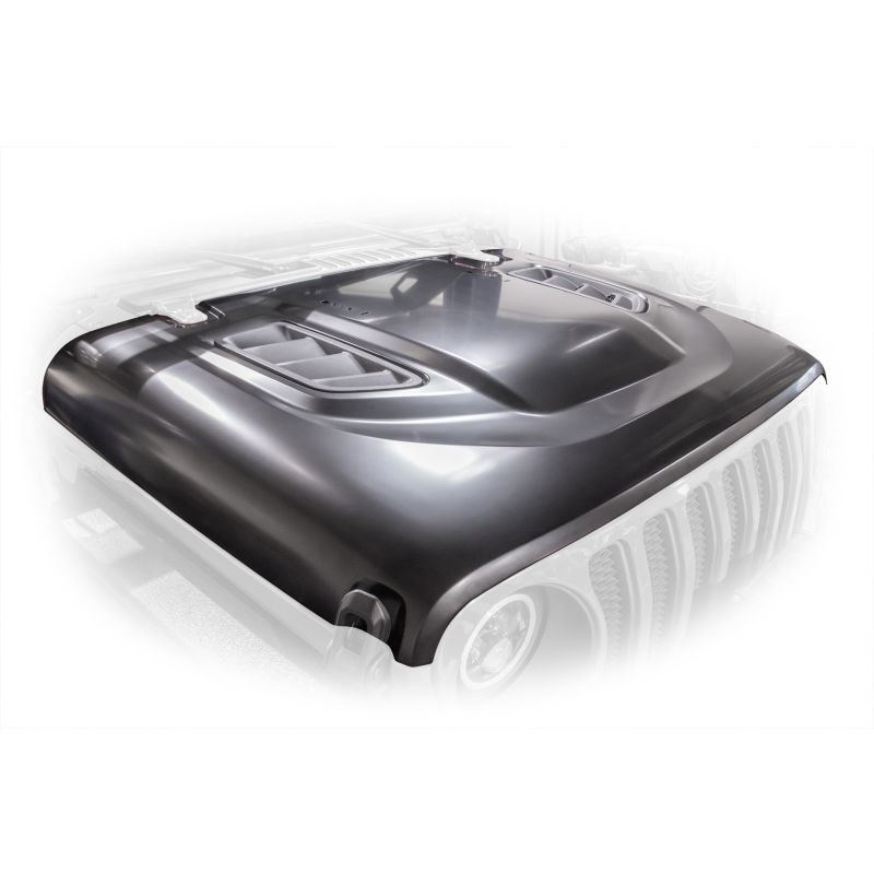 DV8 Offroad HDMBJL-TA 18+ Jeep JL Rubicon Replica Hood