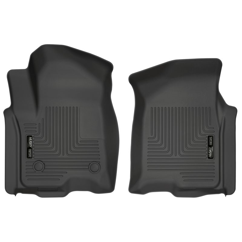 HUSKY LINERS HSK13211 19-   GM P/U Front Floor Liners Black