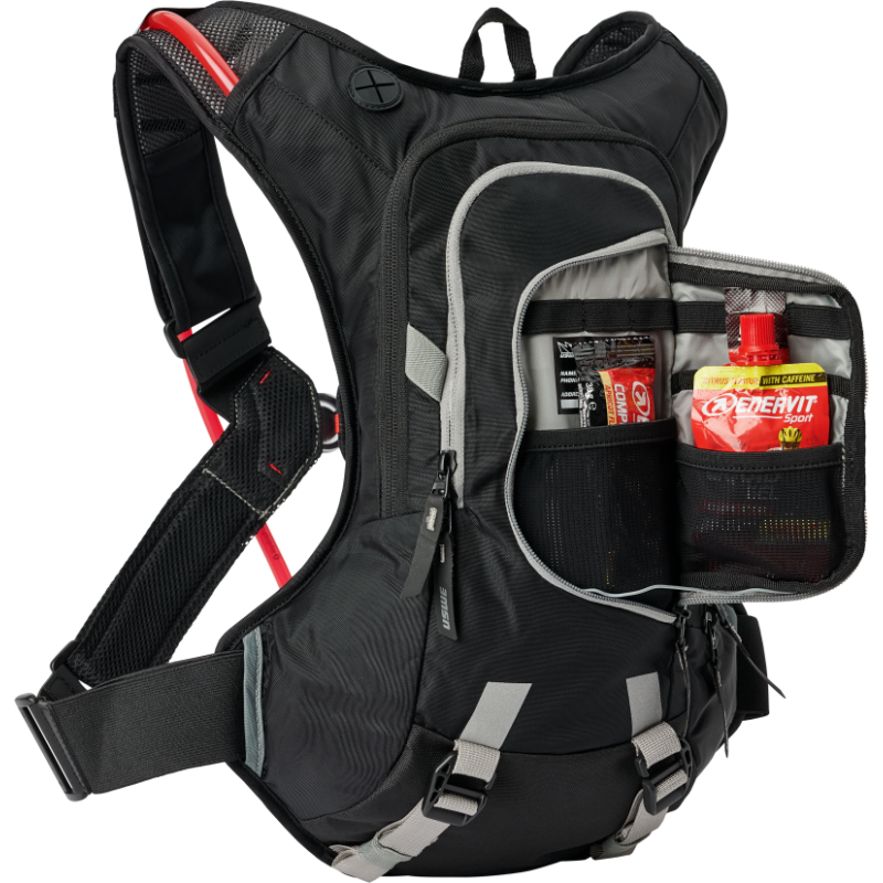 USWE 208059001 Moto Hydro XTR Dirt Biking Hydration Pack 8L - Black
