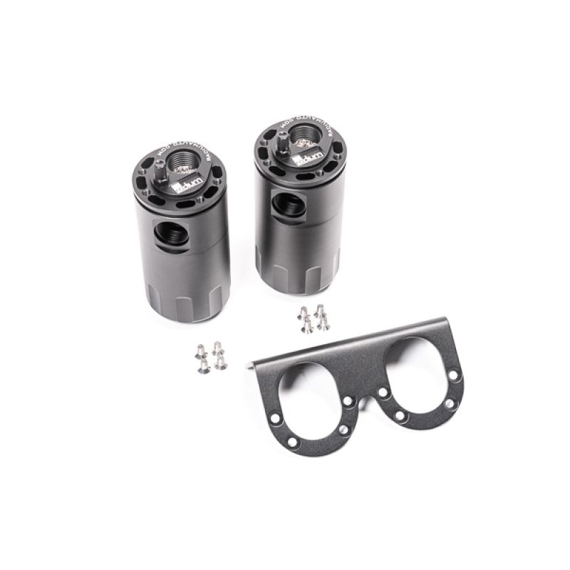 Radium Engineering Dual Universal Catch Can Kit - Fluid Lock