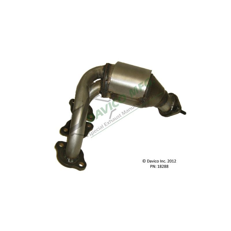 Davico Mfg 124430 CARB Exempt Direct Fit Catalytic Converter