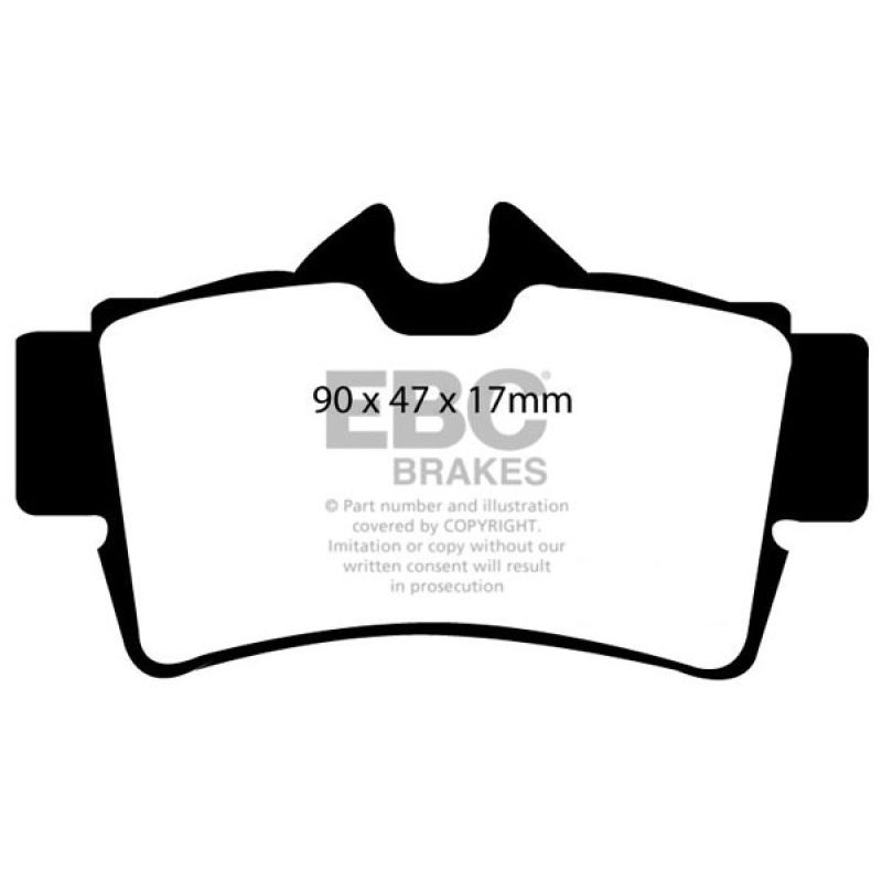 EBC UD627 94-98 Ford Mustang 3.8 Ultimax2 Rear Brake Pads