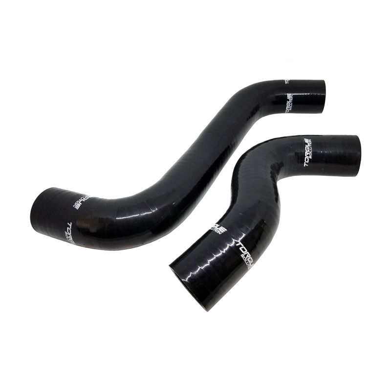 Torque Solution 2015+ Subaru WRX / 2014+ Forester XT Silicone Radiator Hose Kit - Black