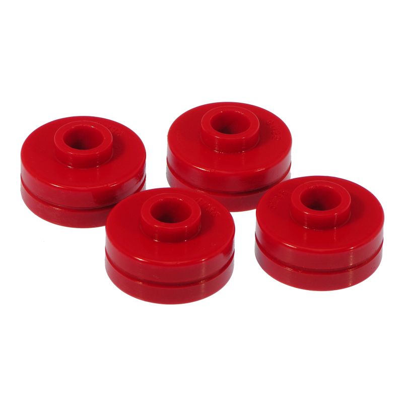 Prothane 97-04 Chevy Corvette Rear Spring Cushions - Red