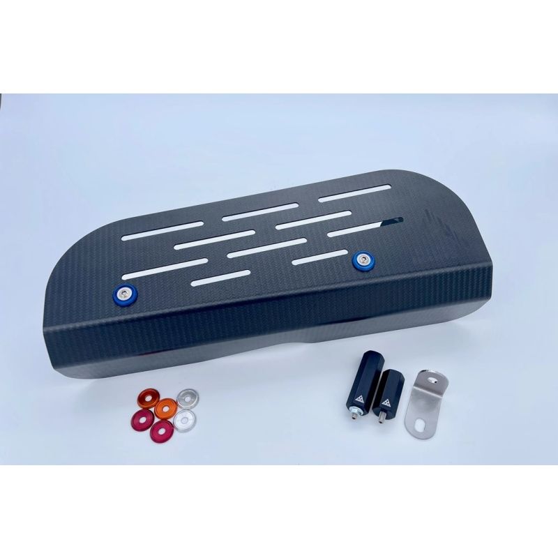 Kartboy KB-100-EJ-ALT-CARB 02-14 Subaru WRX/04-21 STi/04-13 Forester EJ Alternator Cover - Carbon Fiber