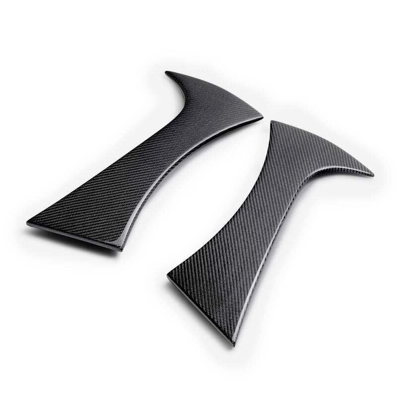 Seibon FFT22TY86 22-24 Toyota GR86 / Subaru BRZ 2-Door Coupe Carbon Fiber Fender Trim - Gloss Finish