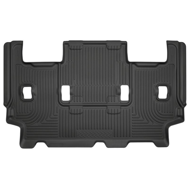 Husky Liners 07-10 Ford Expedition/Lincoln Navigator WeatherBeater 3rd Row Black Floor Liner