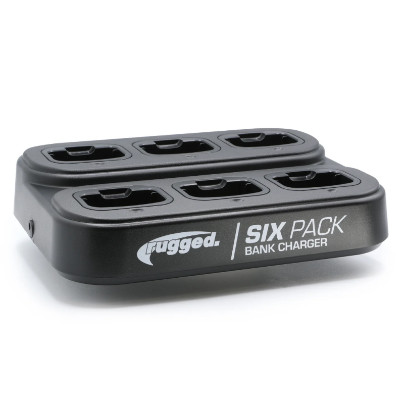 Rugged Radios 6PACK-R1 6-Pack Bank Charger for Handheld Radios R1