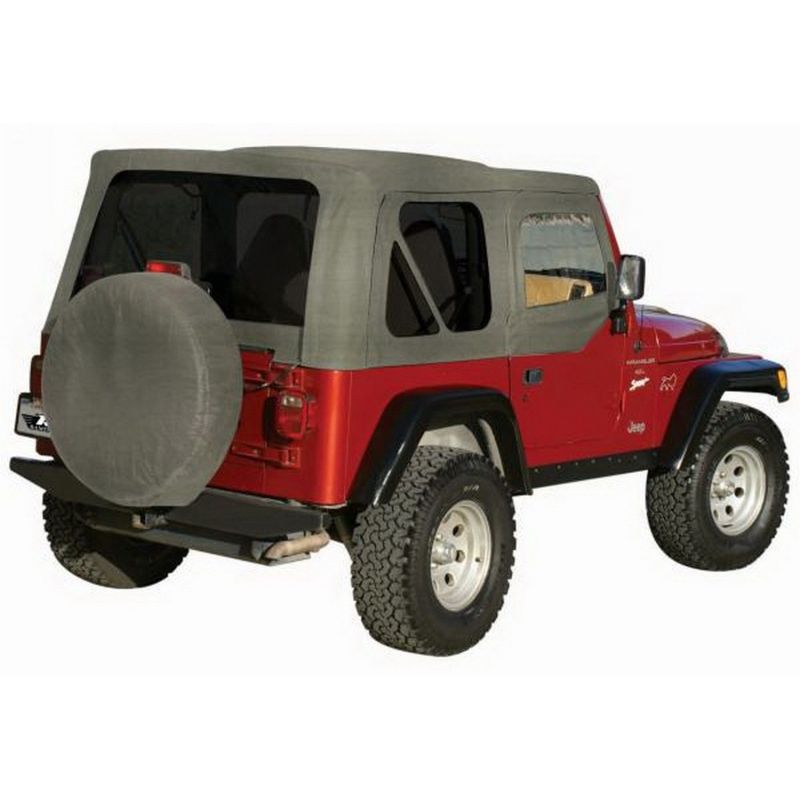 Rampage 68211 1976-1983 Jeep CJ5 Complete Top - Grey Denim
