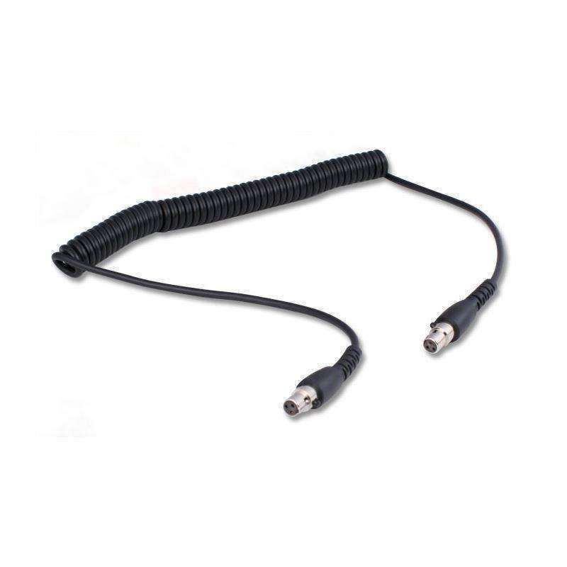 Rugged Radios CC-3P-MT 3-Pin to 3-Pin TA3FL Coil Cord for H80 Dual Talk Headsets