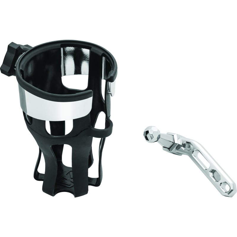 Kuryakyn 6484 Reflex Drink Holder-Perch Mount Chrome