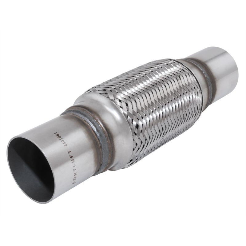 FORTLUFT 4401081 Exhaust Flex Connector With Extension Pipes Stainless Steel, 2.00''x6.00''x10.00''/50.8x152x254mm