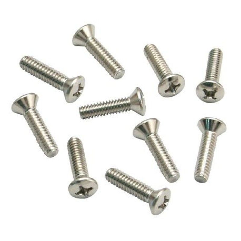S&S Cycle 50-0094 Teardrop Air Cleaner Cover Screws - 10 Pack