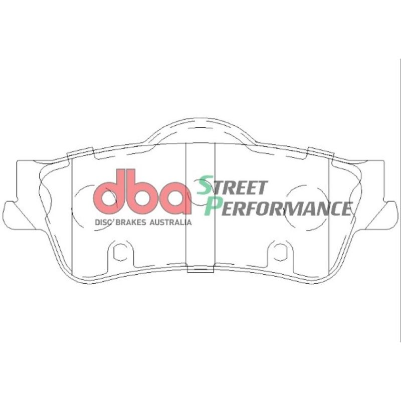 DBA 08-09 Pontiac G8 3.6 Base/6.0 SP500 Rear Brake Pads