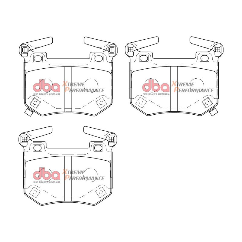 DBA DB15004XP 2018+ Kia Stinger V6 Twin Turbo XP Performance Rear Brake Pads