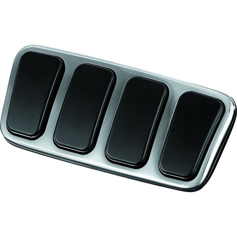 Kuryakyn 8849 Brake Pedal Pad For Honda Chrome
