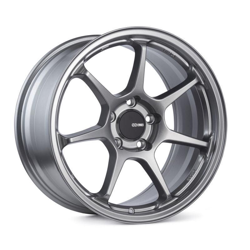 Enkei 535-895-1245GR TS-7 18x9.5 5x120 45mm Offset 72.6mm Bore Storm Gray Wheel