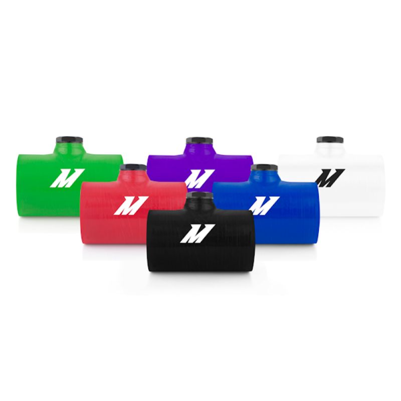 Mishimoto MMCP-25NPTBK 2.5in Black Silicone Coupler w/ 1/8in NPT Bung