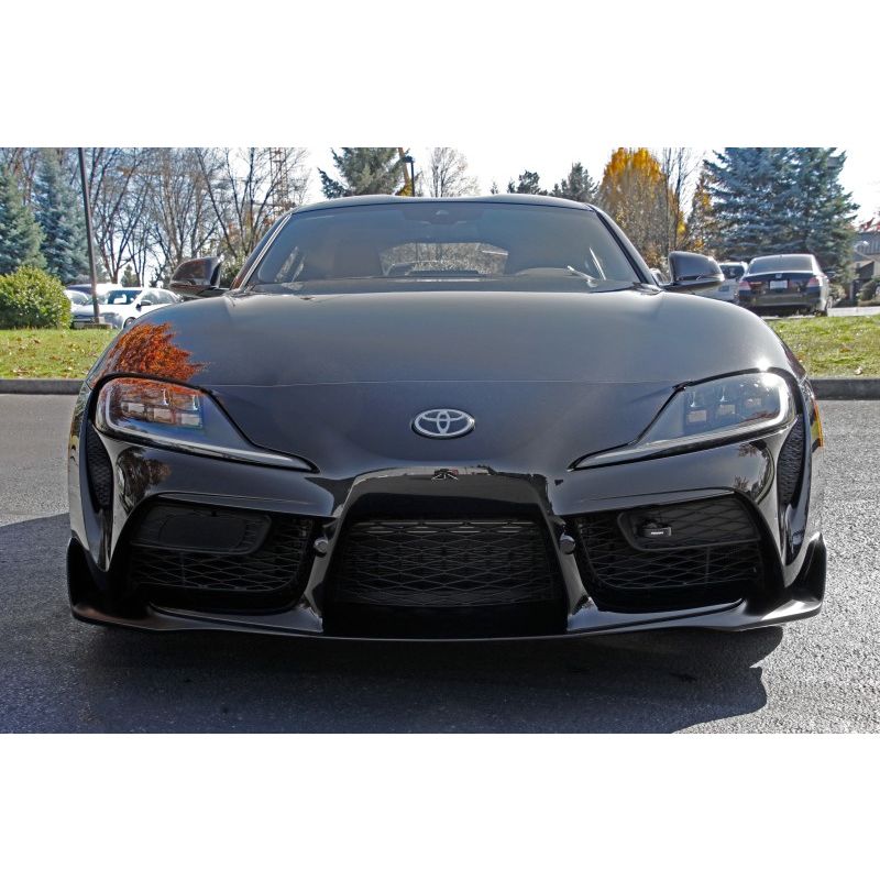 Perrin 2020 Toyota Supra Tow Hook Kit (Front) - Black