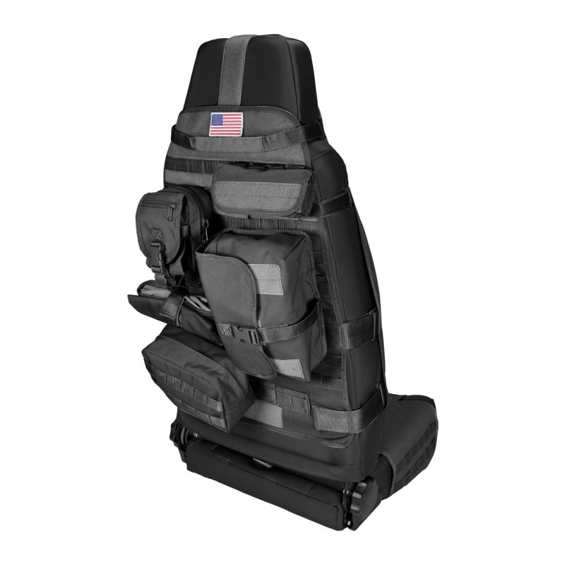 Rugged Ridge Front Cargo Seat Cover Black 76-20 CJ/Jeep Wrangler /JT