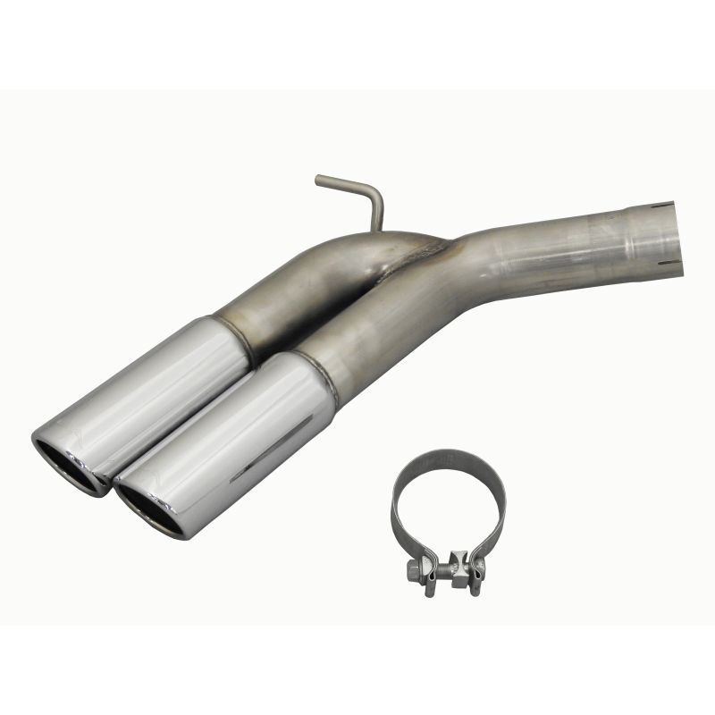 JBA 04-20 Nissan Titan 5.6L 304SS Pass Side Dual Exit Tip Upgrade (For 40-1400/1401)