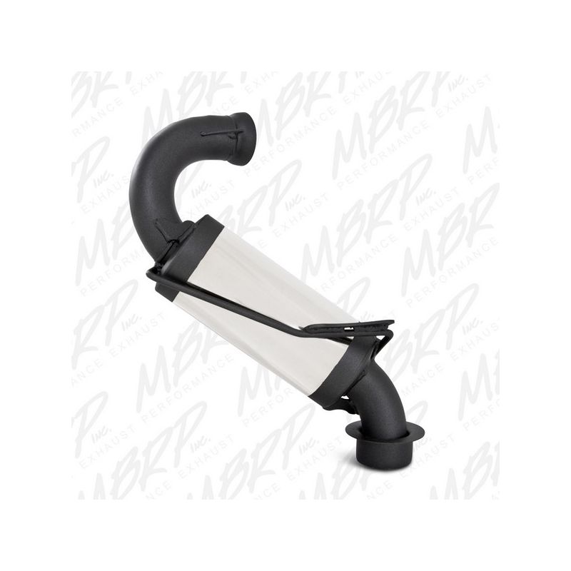MBRP Exhaust 1097208 Race Muffler; Bolt-on Design; Packed Muffler.