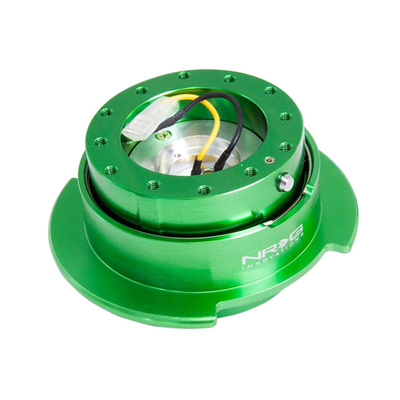 NRG Quick Release Kit Gen 2.5 - Green Body / Titanium Chrome Ring