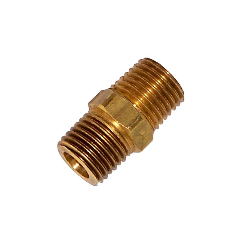 Kleinn Air Horns 51414N Kleinn Hex Male Nipple Adapter - 1/4In M NPT to 1/4In M NPT