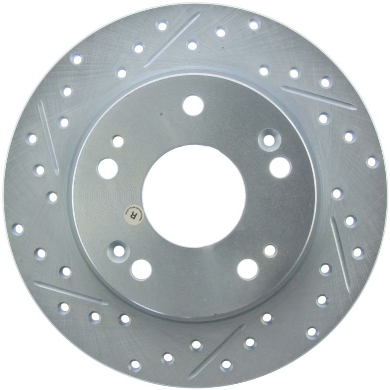 Stoptech 227.40055R Select Sport Drilled & Slotted Rotor - Front Left