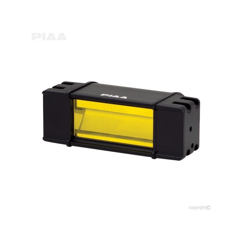 PIAA 12-07206 PIAA RF Series 6" LED Light Bar Yellow Fog Beam Single, SAE Compliant